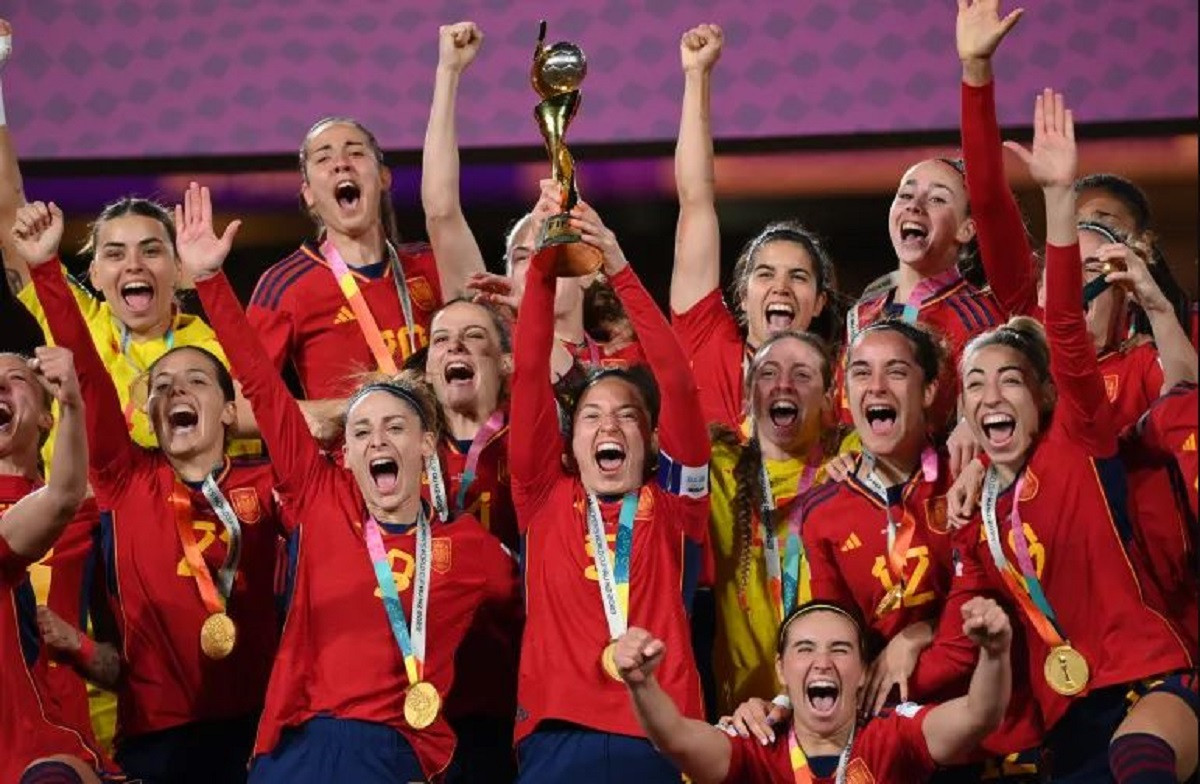 स्पेन महिला विश्वकप फुटबलको च्याम्पियन